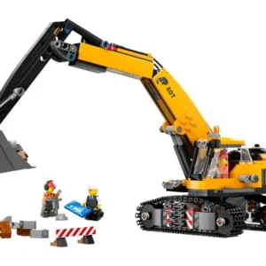 LEGO® 60420 Gele graafmachine huren bij Terschelling Bricks